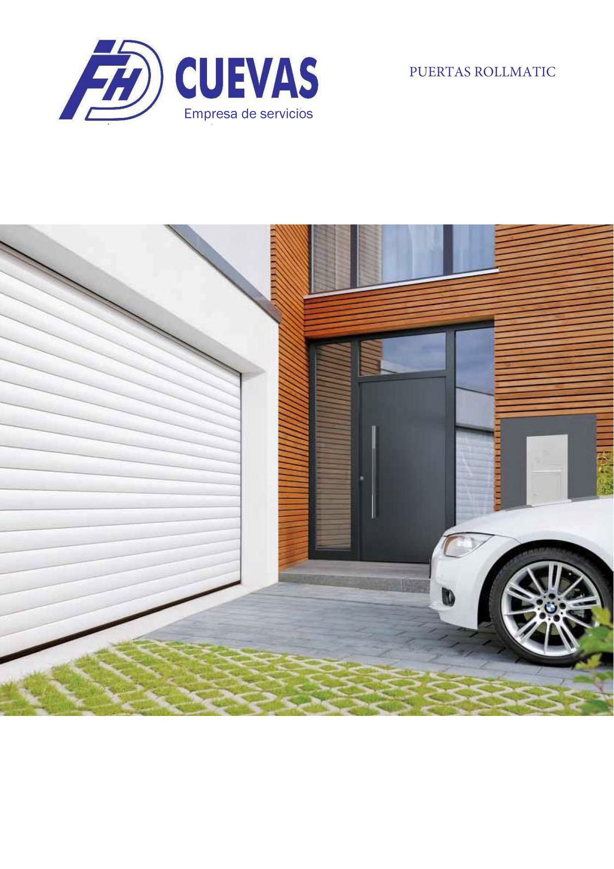 Puertas vivienda. Puerta enrollable RollMatic.