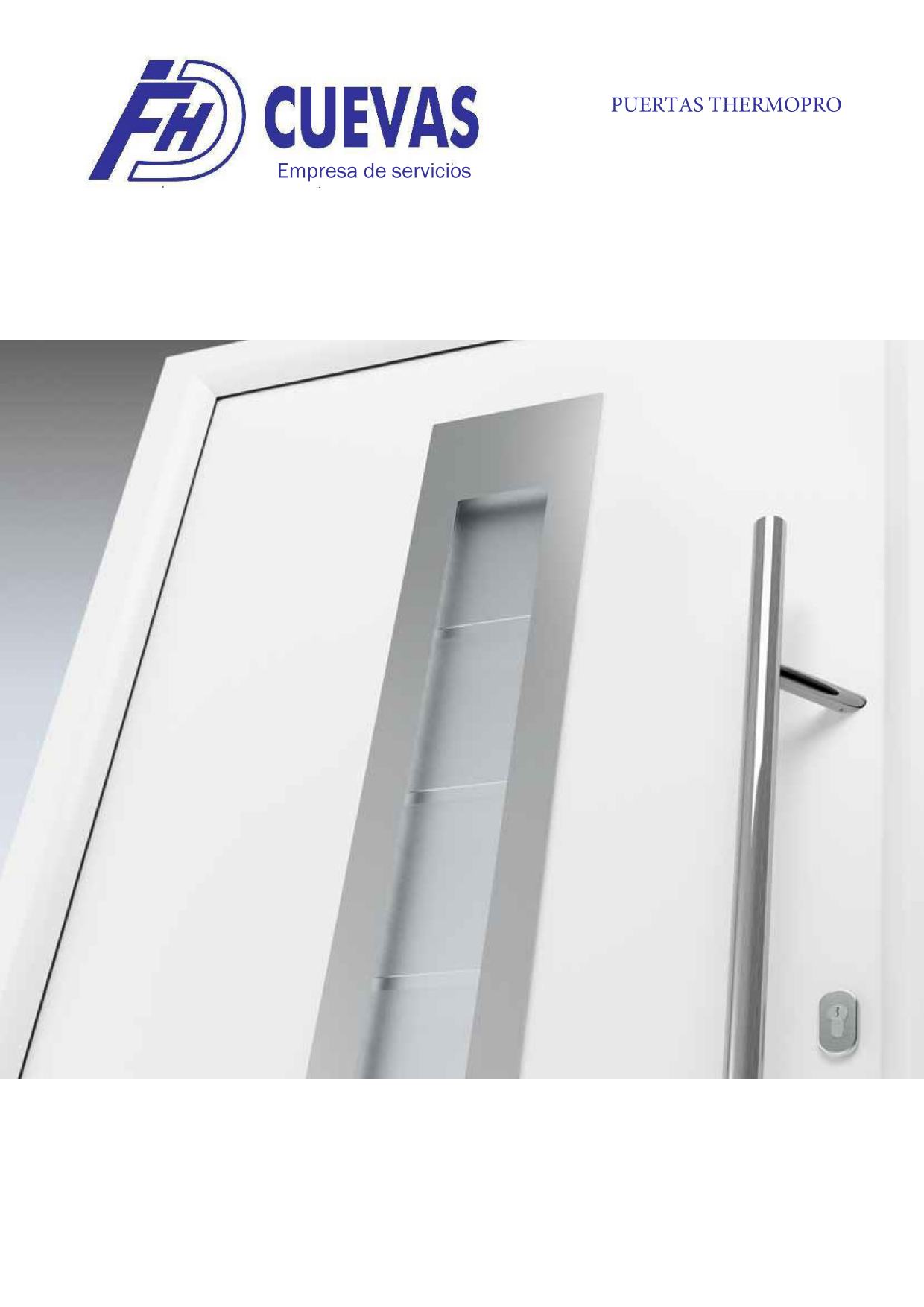 Puertas vivienda. Puerta entrada ThermoPro.